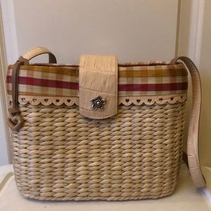 Brighton straw handbag